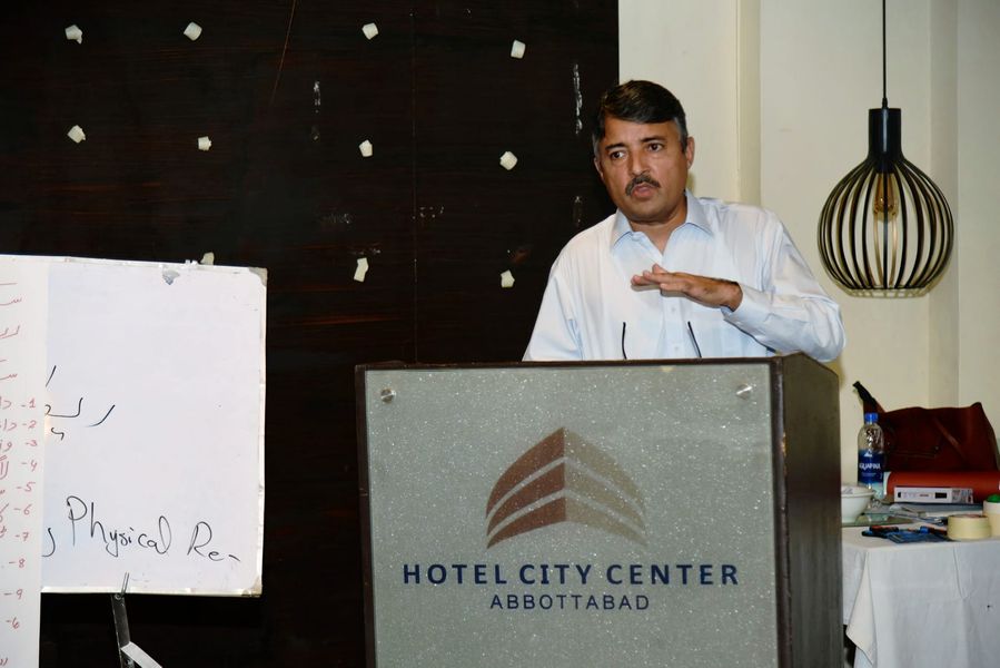 Deputy Managing Director ESEF shared his views in a TOT program that I am honored to be a part of the Training of Trainers Program in Abbottabad!