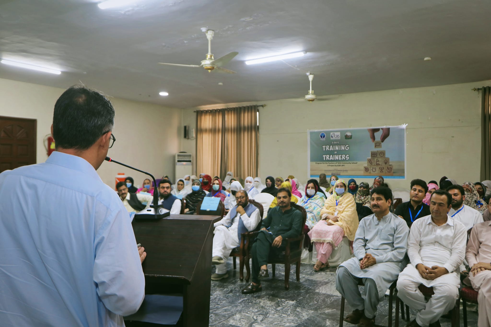 Closing ceremony of TOT supported by CRS and arranged by AFAQ for the Malakand division.