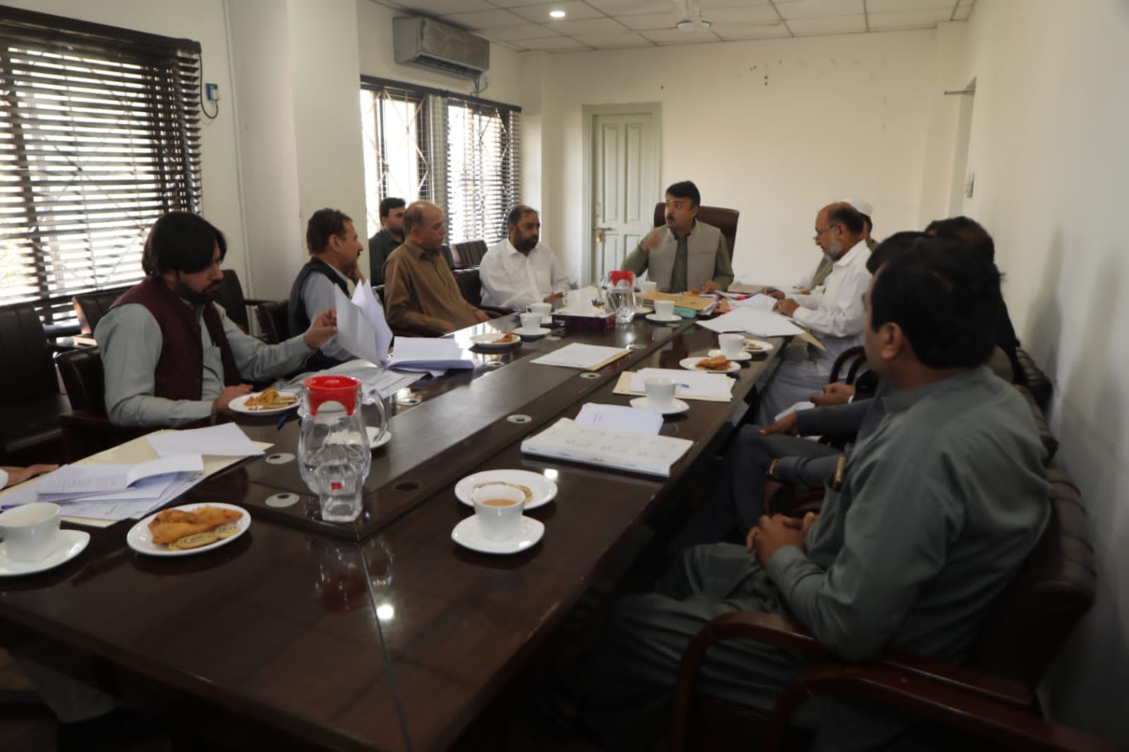 Meeting on internal audit report