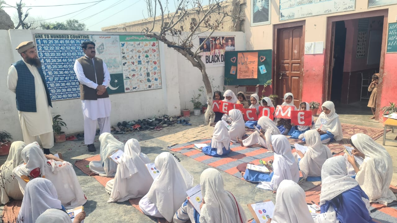 Honorable MD ESEF Visit District Office D.I.Khan