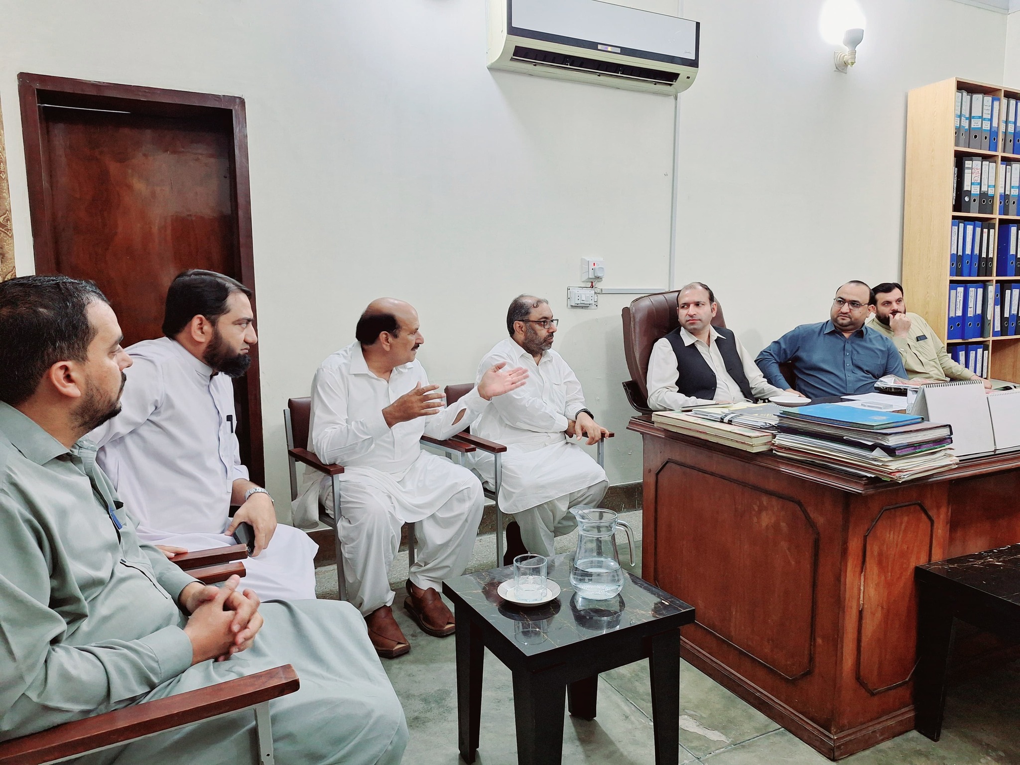 MD-ESEF Visited District Program Office Mardan.