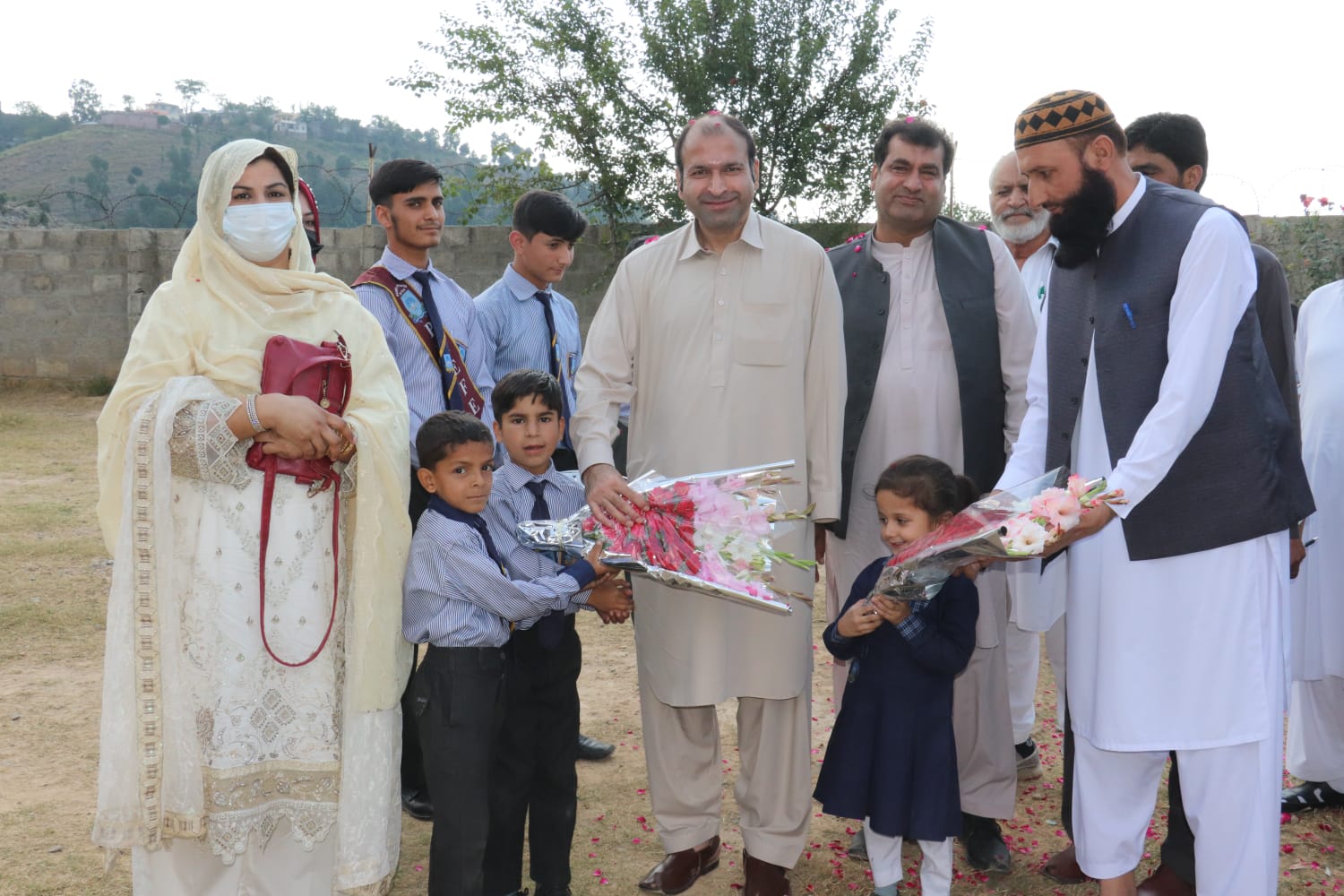 MD ESEF Visited ESS School Ashat-ul-Quran Public School.