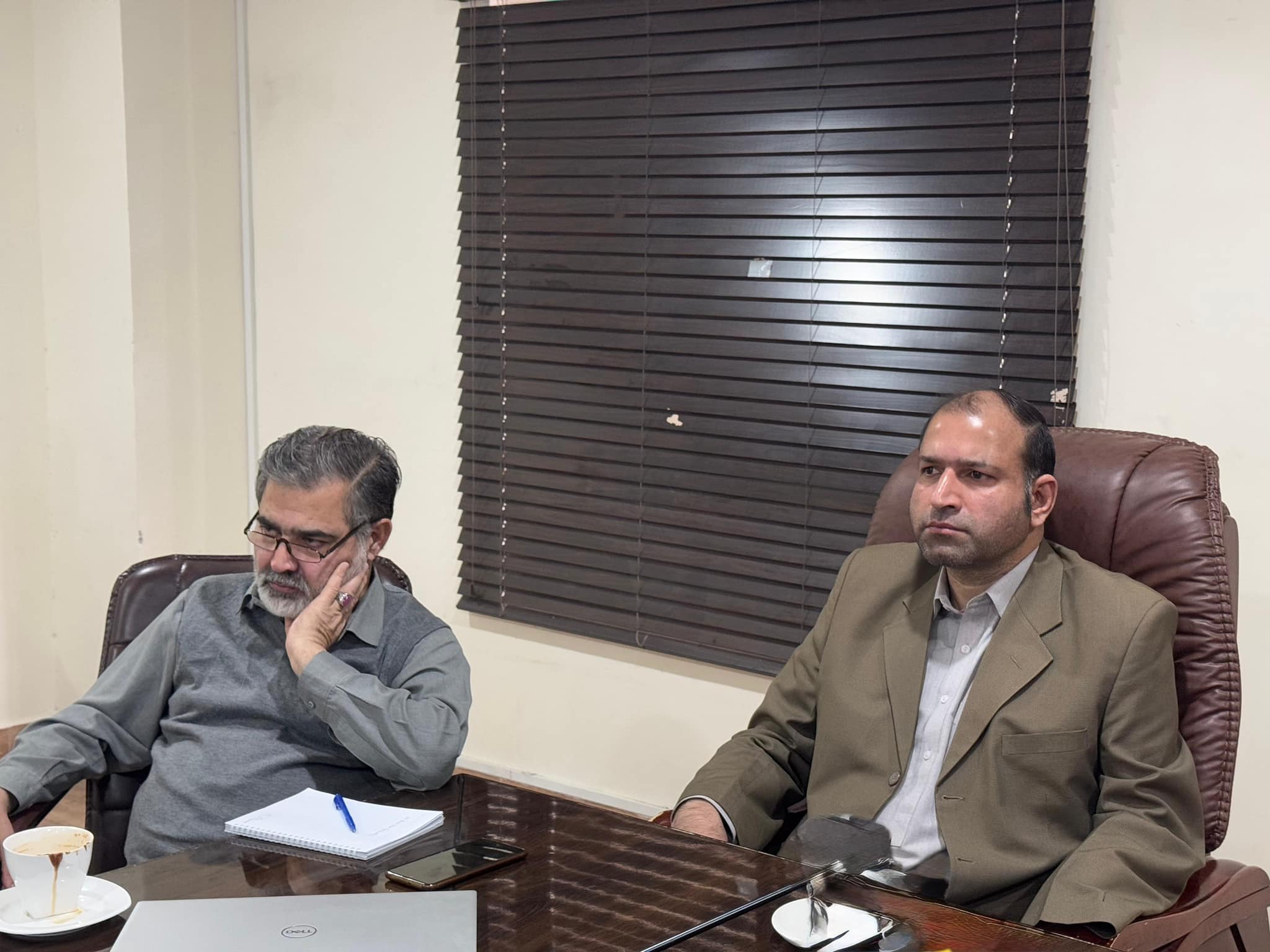 MD-ESEF along with DP held a zoom meeting with CEO-Kar Muqabla Organization.