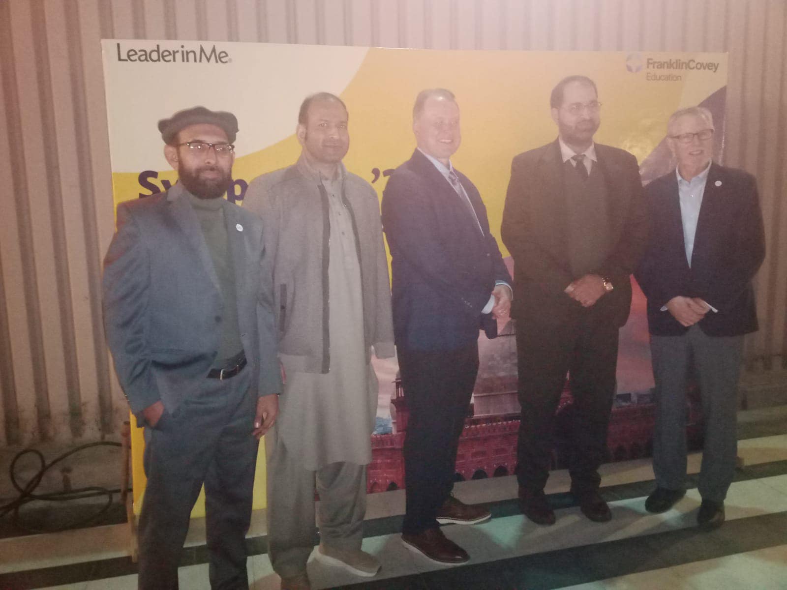 MD-ESEF -KP , Mr.Khawaja Faheem Sajjad attended meet Franklin Covey Education (Pakistan)