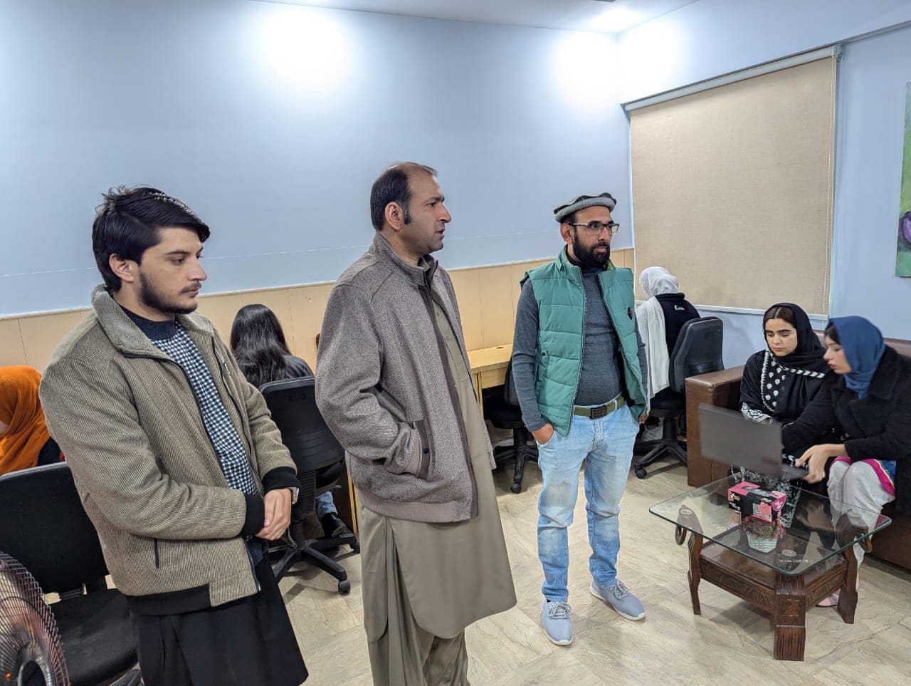 MD-ESEF Mr.Khawaja Faheem Sajjad visited the Global Head Office of Alkhidmat Foundation Lahore.