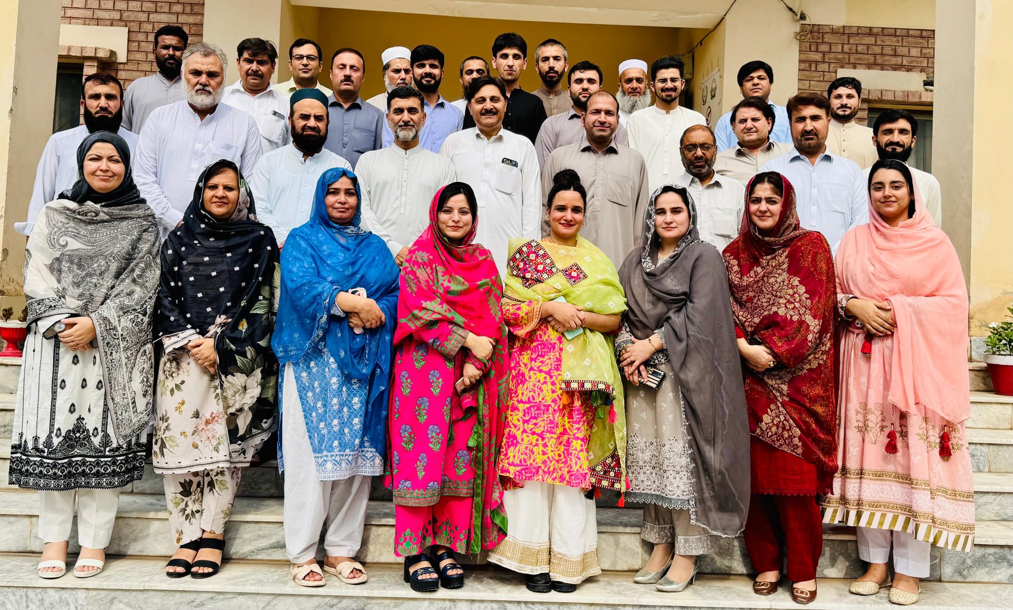 FAREWELL GREETINGS OF POSTED-OUT MANAGING DIRECTOR - ESEF , MR.KHAWAJA FAHEEM SAJJAD