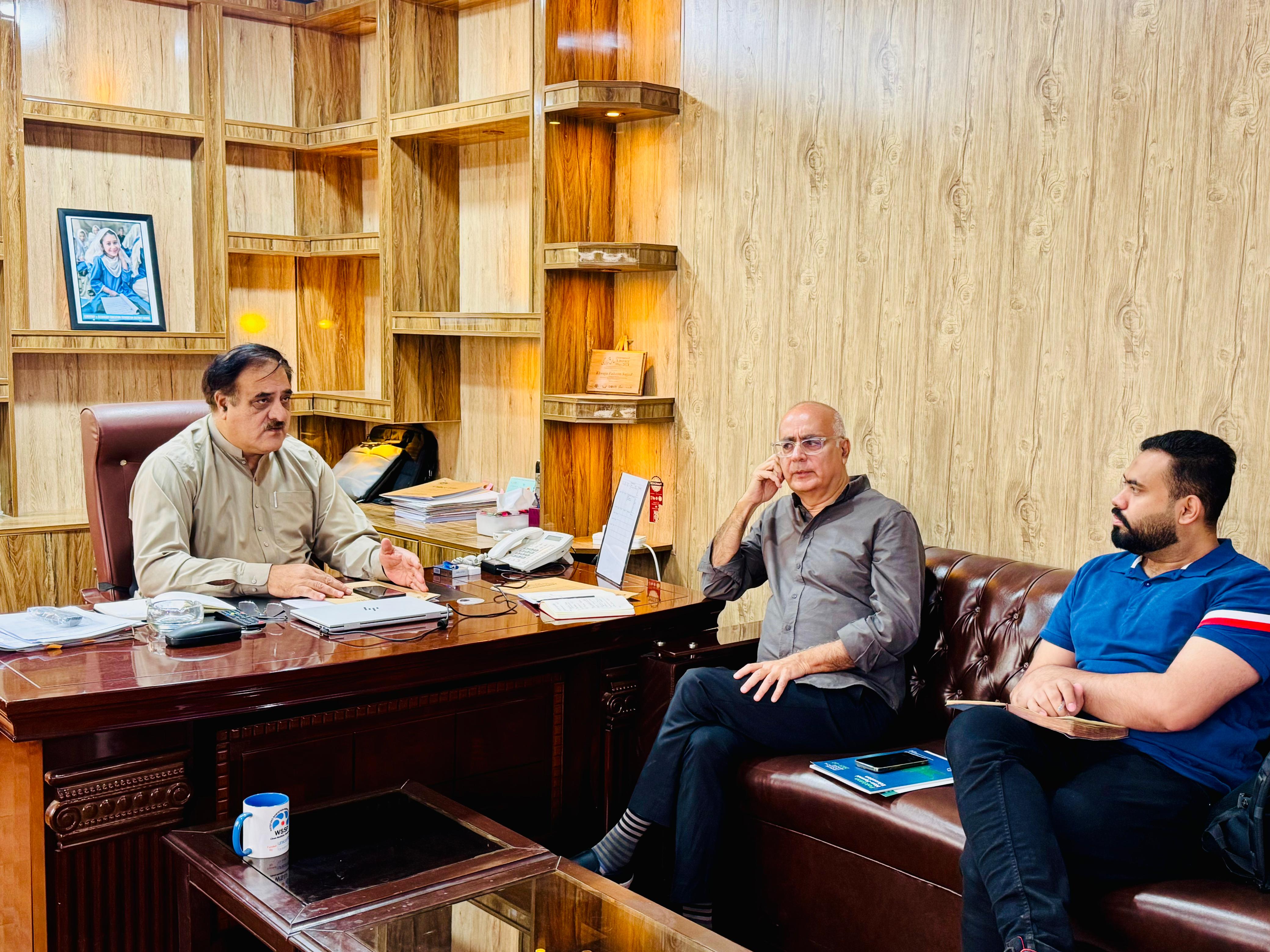 Meeting with Knowledge Platform on Teacher Assessment and Expansion of Online Education Reforms