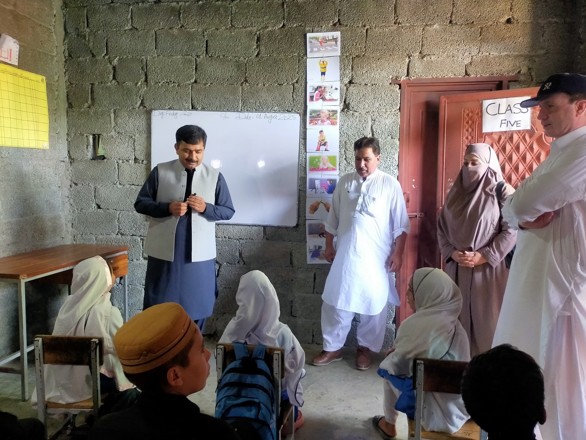 Honorable Secretary Elementary & Secondary Education Department, Govt. of Khyber Pakhtunkhwa Visits GCS Baligram, Saidu Sharif, District Swat.