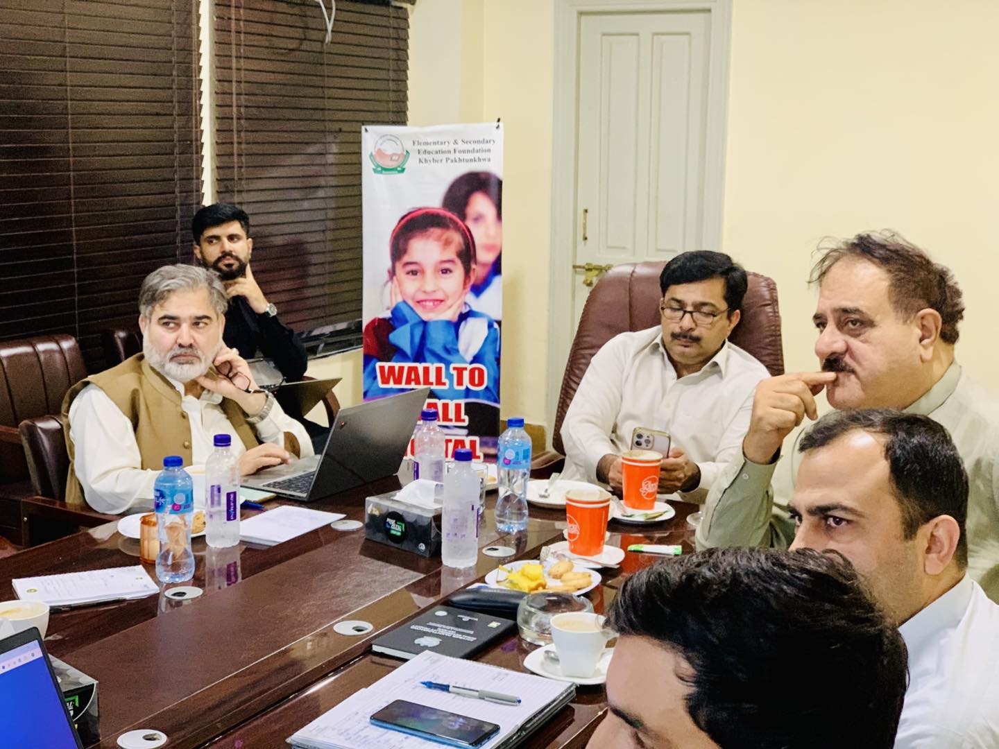 Visit of Secretary E&SED KP to ESEF KP Office and Briefing on Key Initiatives