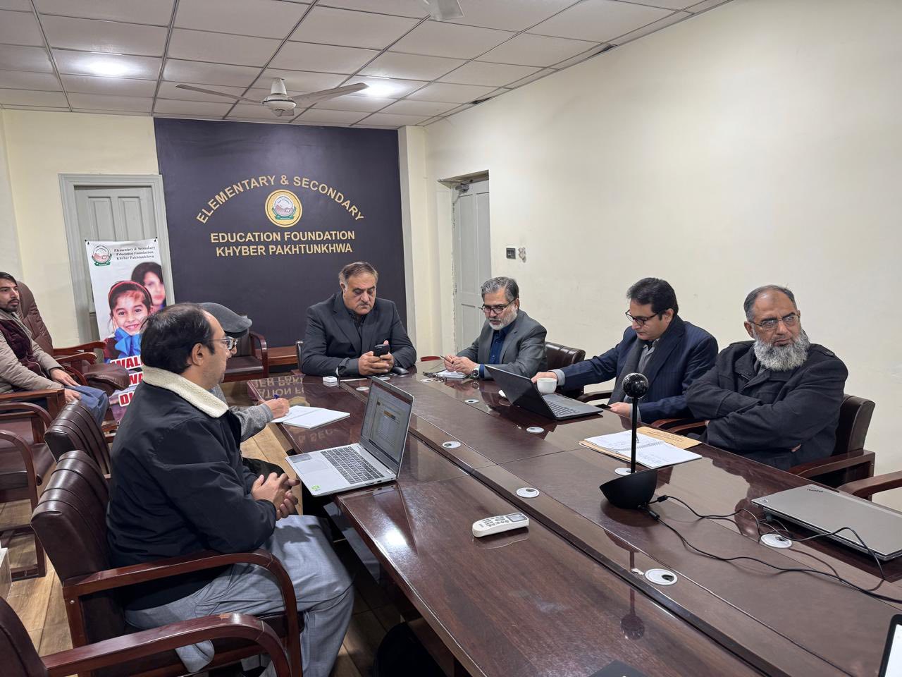 Managing Director ESEF Chairs High-Level Meeting to Finalize ALP Middle and Middle Tech Feasibilities